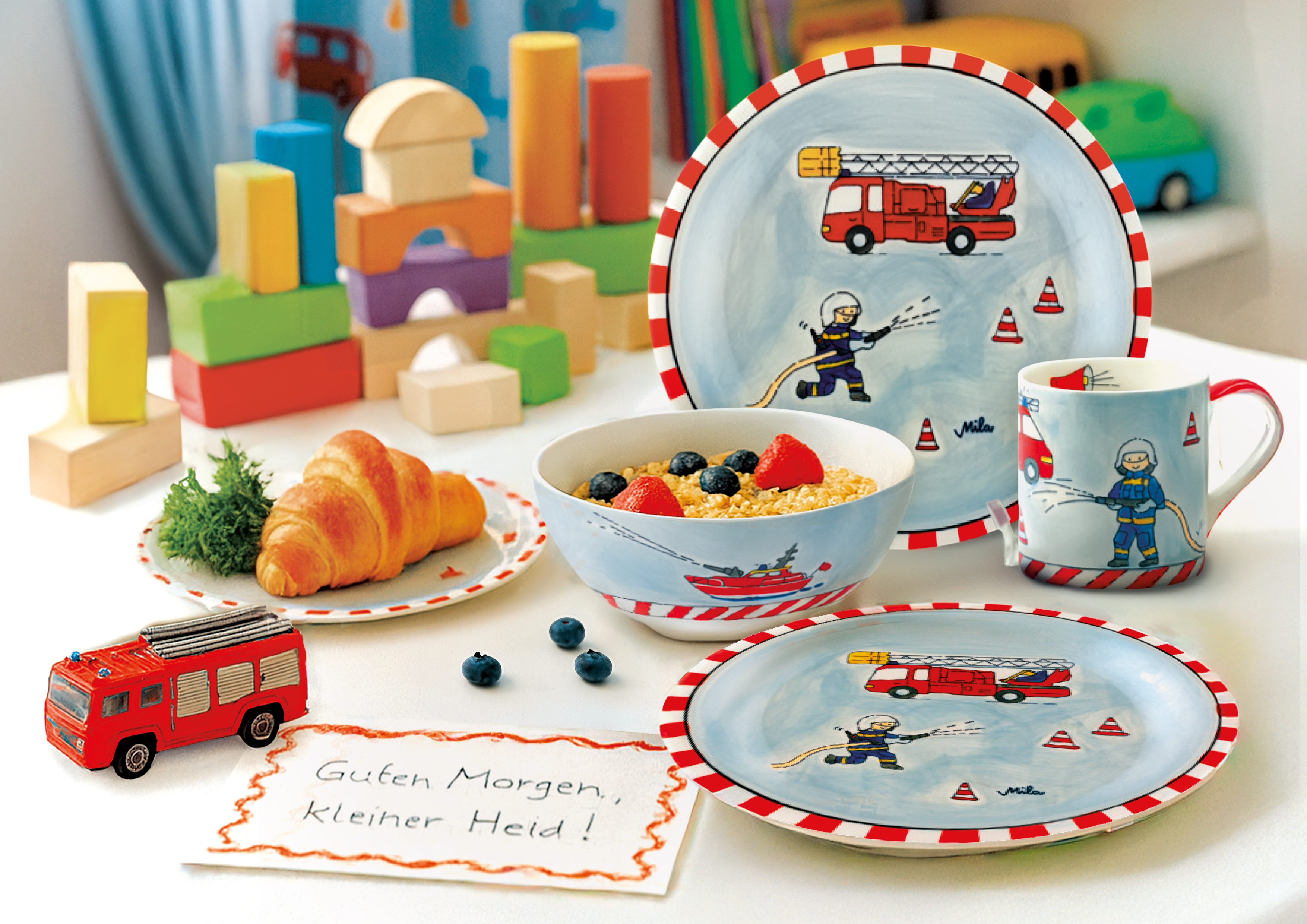 Kinderschale - Feuerwehr