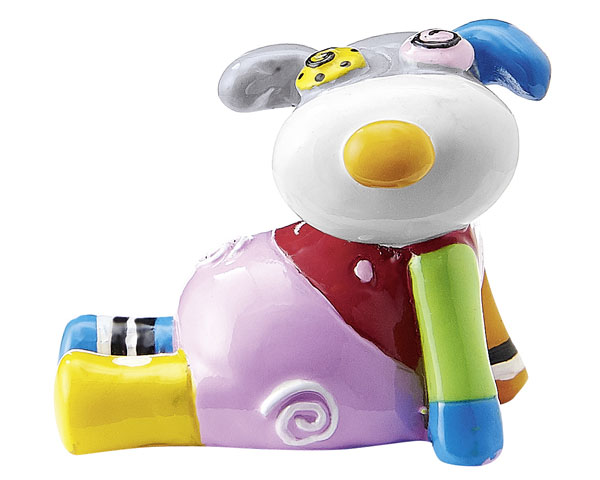 Figur -  Happy-Pop Hund, 4 cm
