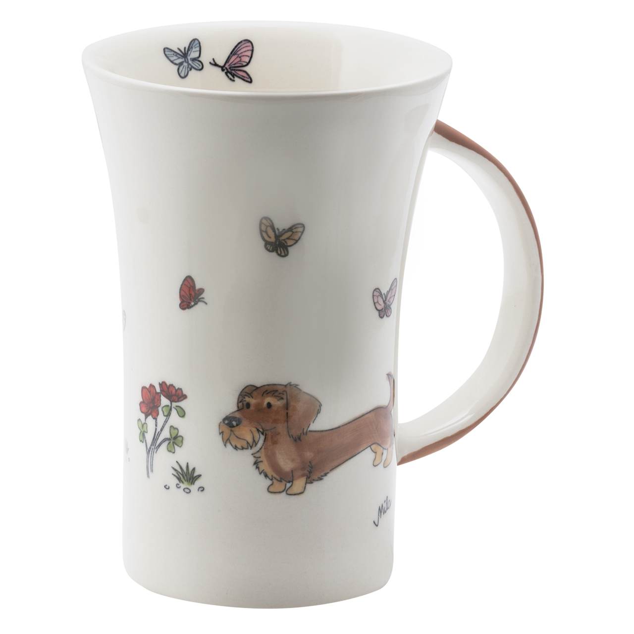Coffee Pot - Blooming Dackel