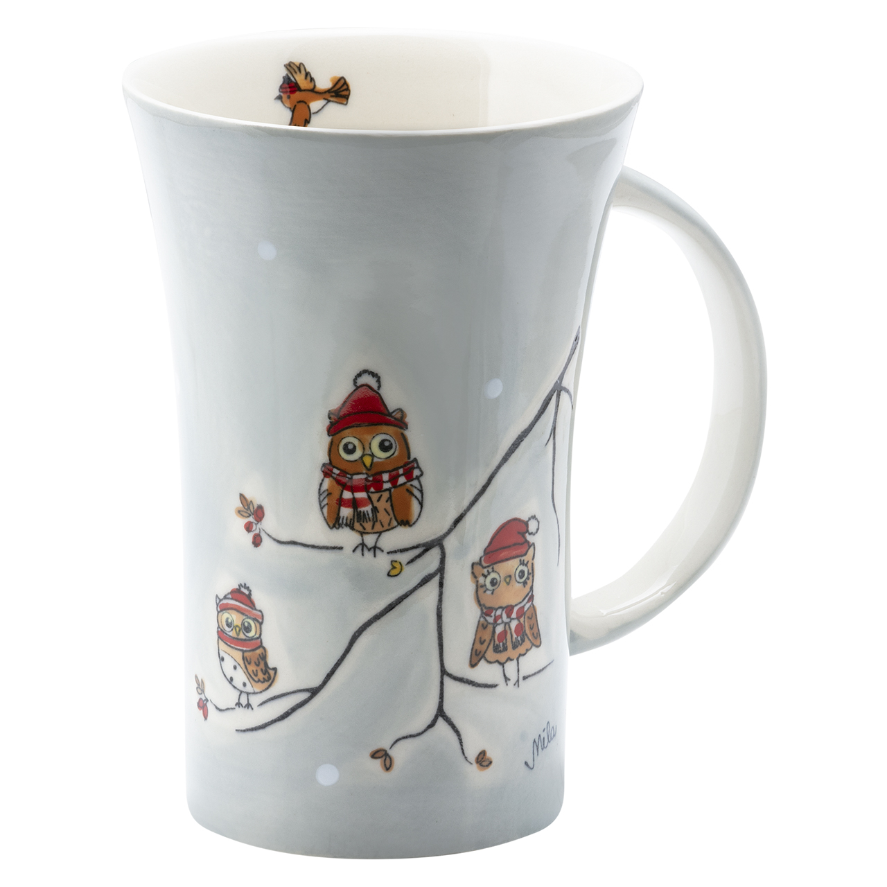 Coffee Pot - Wintereulen